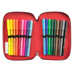 ASTUCCIO PORTACOLORI 3 ZIP ONE PIECE