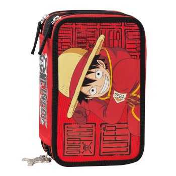 ASTUCCIO PORTACOLORI 3 ZIP ONE PIECE