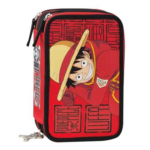 ASTUCCIO PORTACOLORI 3 ZIP ONE PIECE