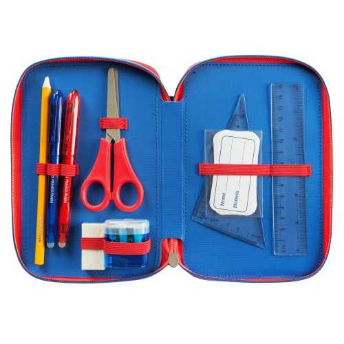 ASTUCCIO PORTACOLORI 3 ZIP SUPERMARIO