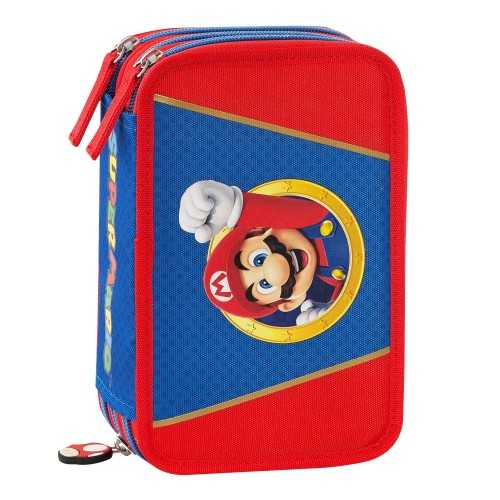 ASTUCCIO PORTACOLORI 3 ZIP SUPERMARIO