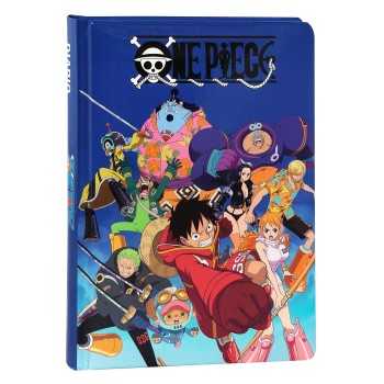 DIARIO ONE PIECE BLU