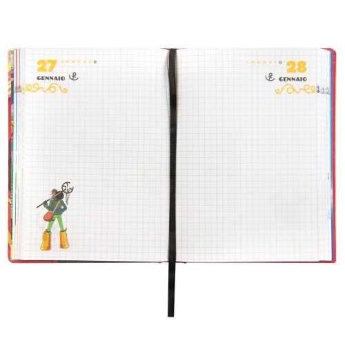 DIARIO ONE PIECE ROSSO