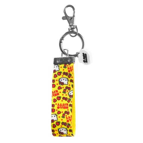PORTACHIAVI NASTRO GIALLO HELLO KITTY LEISURE