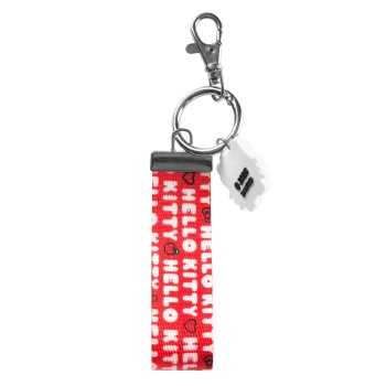 PORTACHIAVI NASTRO LOGO HELLO KITTY LEISURE
