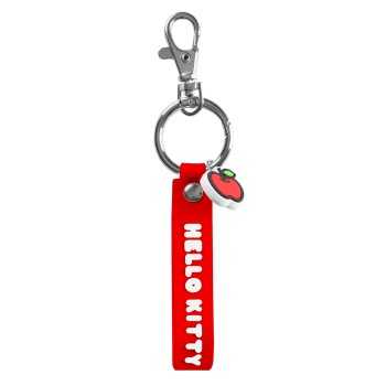 PORTACHIAVI SILICONE ROSSO HELLO KITTY LEISURE