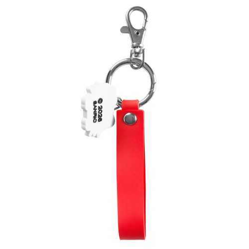 PORTACHIAVI SILICONE ROSSO HELLO KITTY LEISURE