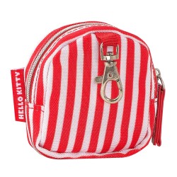PORTAMONETE MONETE RIGHE CON MOSCHETTONE HELLOKITTY LEISURE