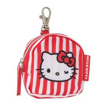 PORTAMONETE MONETE RIGHE CON MOSCHETTONE HELLOKITTY LEISURE