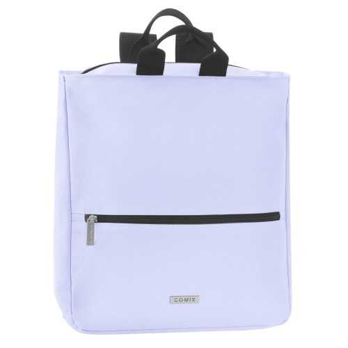 BORSA TOTE BACKPACK MONOCOLORE LILLA COMIX