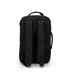 ZAINO TRAVEL BACKPACK MONOCOLORE NERO COMIX