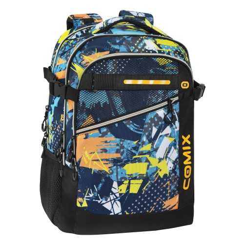 ZAINO SCUOLA COMIX WBS 2.0 MIX BLU