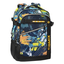 ZAINO SCUOLA COMIX WBS 2.0 MIX BLU