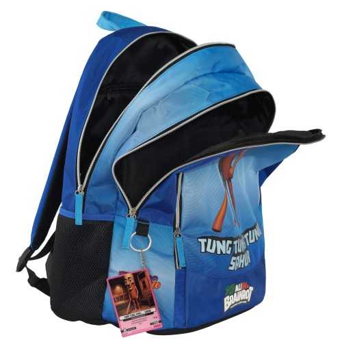 ZAINO SCUOLA TUNG TUNG SAHUR SKIFIDOL ITALIAN...