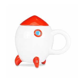 TAZZA IN CERAMICA CON TAPPO SPAZIO CARTOMANIA CHILL & REFILL