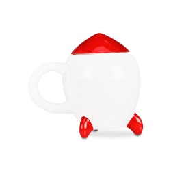 TAZZA IN CERAMICA CON TAPPO SPAZIO CARTOMANIA CHILL & REFILL