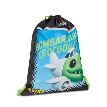 SACCA COULISSE BOMBARDIRO CROCODILLO SKIFIDOL ITALIAN...
