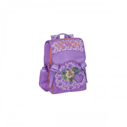 Zaino estensibile standard wwf girl. Con borraccia