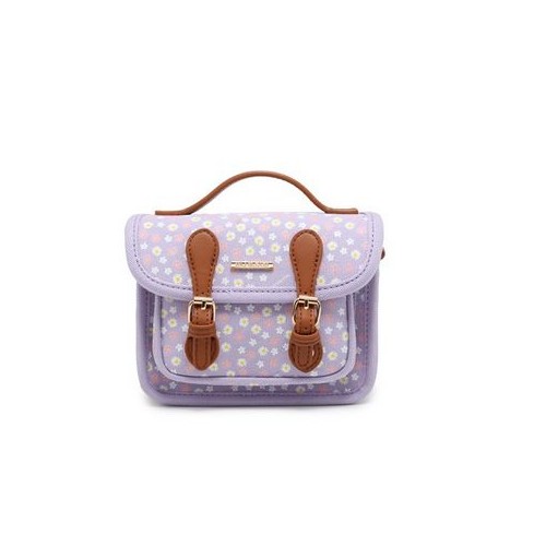 Cartella Mini Naj-Oleari Daisy Margherite Lilla