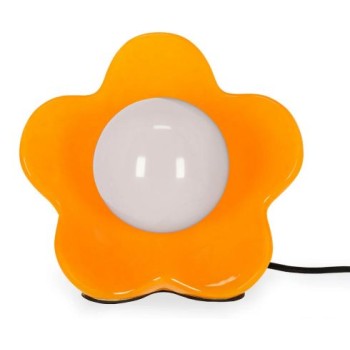 Lampada Led da Tavolo - Shiny Orange - Flower Power - Legami