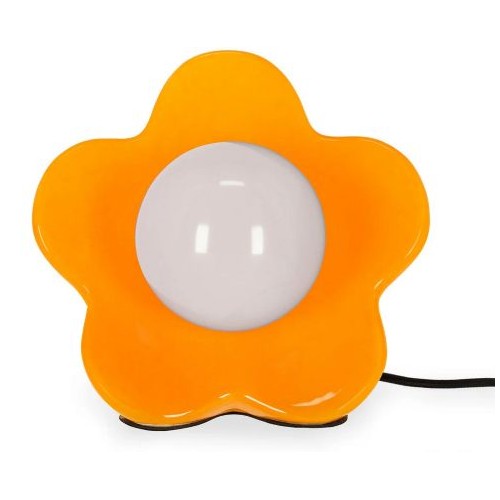 Lampada Led da Tavolo - Shiny Orange - Flower...