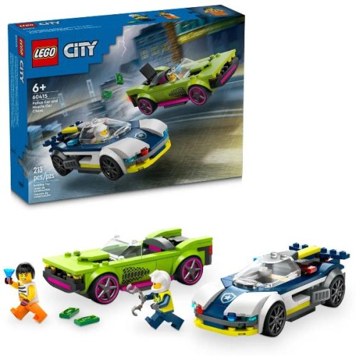 Lego Inseguimento della macchina da corsa