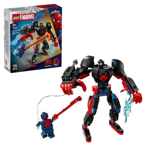 Lego Mech di Miles Morales vs. Spider-Man 2099