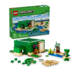 Lego Minecraft Beach House della tartaruga