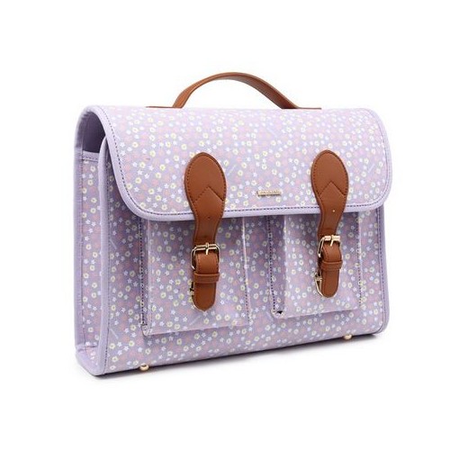  Cartella/zaino Naj-Oleari Daisy Margherite Lilla