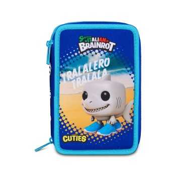 ASTUCCIO 3 ZIP TRALALERO TRALALA SKIFIDOL ITALIAN BRAINROT
