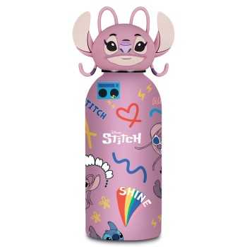 BORRACCIA CON TAPPO SAGOMATO ANGEL LILO & STITCH