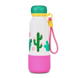 BORRACCIA CON LACCETTO CACTUS CARTOMANIA CHILL & REFILL