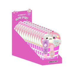 COSMETIC SET CON LIPBALM E ANELLI