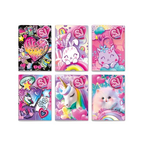 Maxi Quaderno A4 SJ Girl Quadretti Medi 5mm