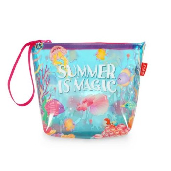 Pochette da Mare Summer is Magic - Beach Pouch - Pesci...