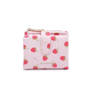 Portafoglio Donna Patta Naj-Oleari Rubina Lamponi Rosa