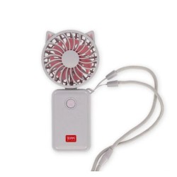 Ventilatore portatile ricaricabile - Kitty - Gatto Legami