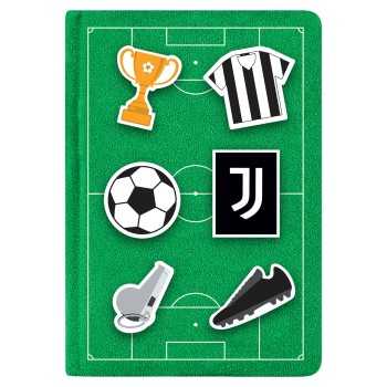 NOTEBOOK TESSUTO CON PATCH JUVENTUS