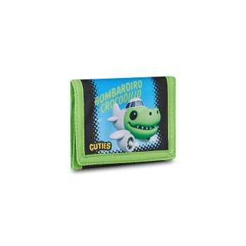 PORTAFOGLIO VELCRO BOMBARDIRO CROCODILLO SKIFIDOL ITALIAN...