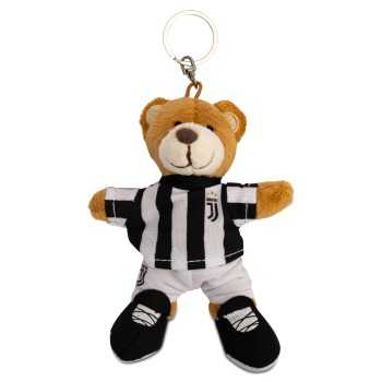 PORTACHIAVI PELUCHE TEDDY 10 CM JUVENTUS