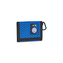PORTAFOGLIO CON VELCRO CON MOSCHETTONE INTER FOLLOW THE STARS