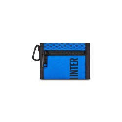 PORTAFOGLIO CON VELCRO CON MOSCHETTONE INTER FOLLOW THE STARS