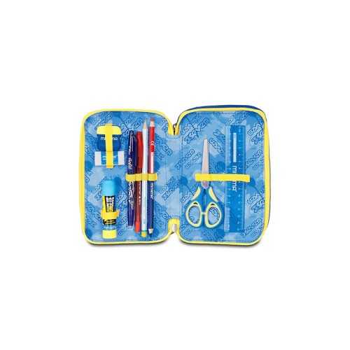 ASTUCCIO PORTACOLORI 3 ZIP SEVEN HIDDEN SPOT BOY