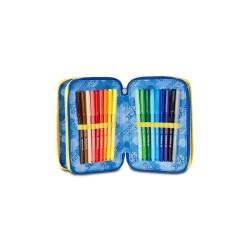 ASTUCCIO PORTACOLORI 3 ZIP SEVEN HIDDEN SPOT BOY