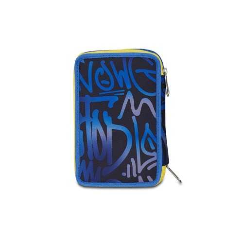 ASTUCCIO PORTACOLORI 3 ZIP SEVEN HIDDEN SPOT BOY
