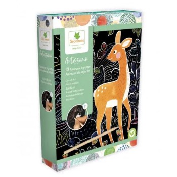 Artissimo Scratch Animali della foresta