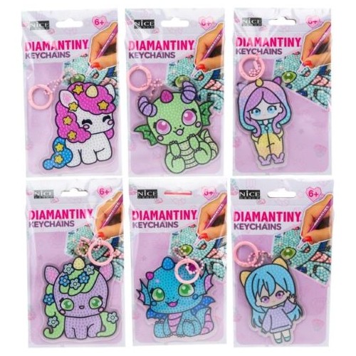 Diamantiny Portachiavi da decorare