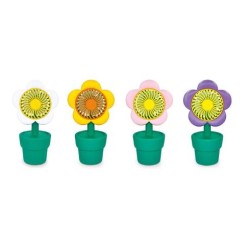 Mini Ventilatore Flower colori assortiti