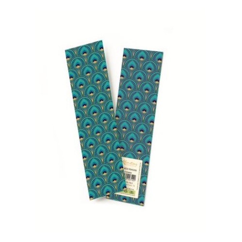 Segnalibro Kartos Art Déco Peacock