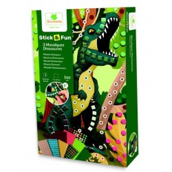 Stick & Fun mosaici Dinosauri